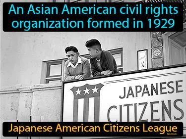 Japanese American Citizens League Meaning