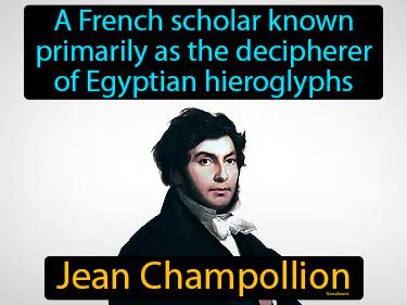 Jean Champollion Meaning