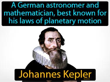 Johannes Kepler Meaning