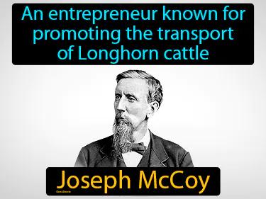 Joseph McCoy Meaning