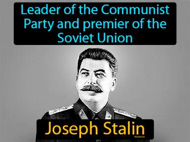 Joseph Stalin Meaning