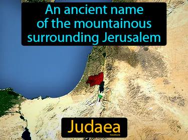 Judaea Meaning