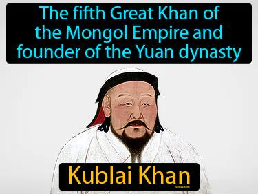 Kublai Khan Meaning