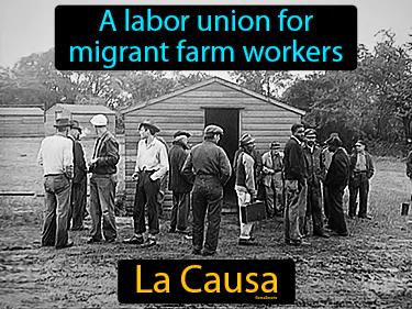 La Causa Meaning