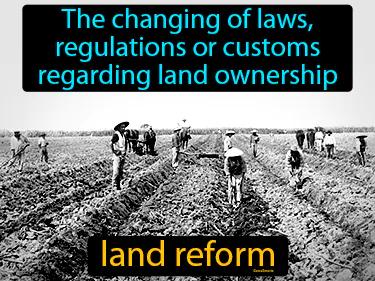 Land Reform Meaning