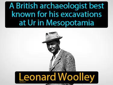Leonard Woolley Meaning