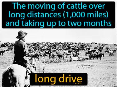 Long Drive Meaning
