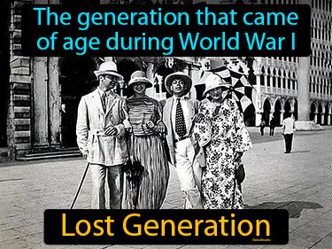 Lost Generation Meaning
