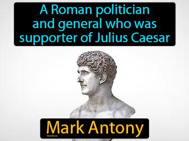 Mark Antony Meaning