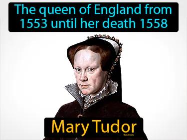 Mary Tudor Meaning
