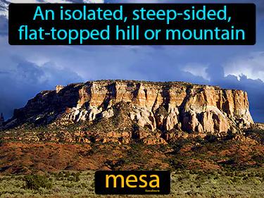 Mesa Meaning