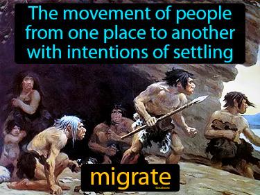 Migrate Meaning