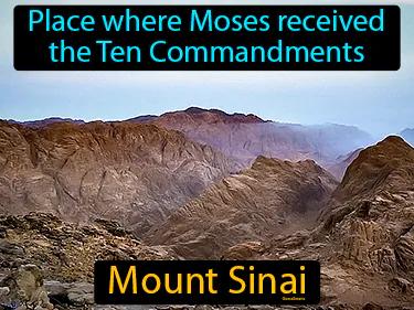 Mount Sinai Meaning