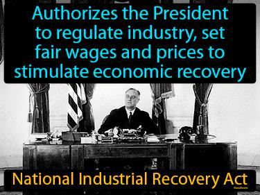 National Industrial Recovery Act Meaning