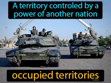 Occupied Territories Meaning