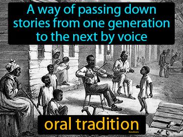 Oral Tradition Meaning