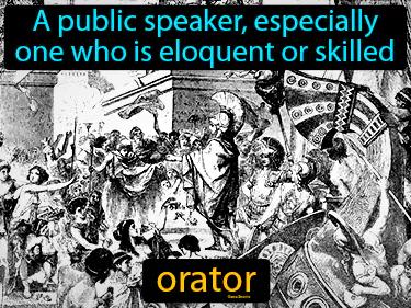 Orator Meaning