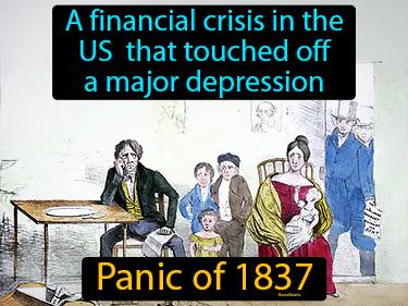 Panic Of 1837 Meaning