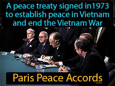 Paris Peace Accords Meaning