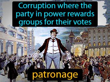 Patronage Meaning