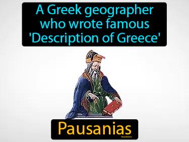 Pausanias Meaning
