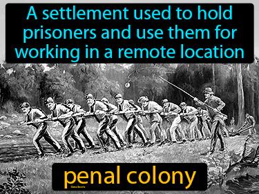 Penal Colony Meaning