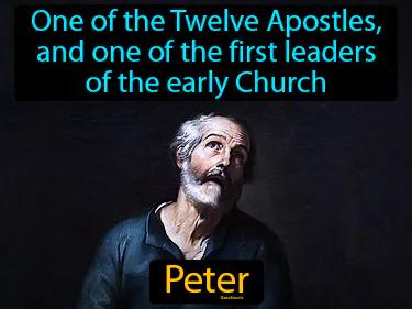 Peter Meaning
