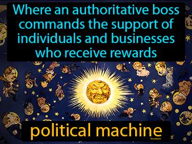 Political Machine Meaning