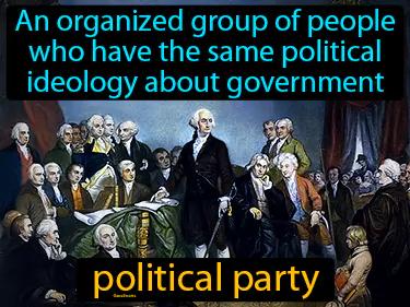 Political Party Meaning