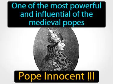 Pope Innocent III Meaning