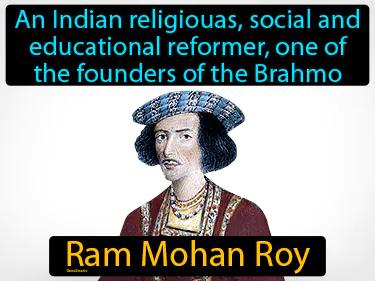 Ram Mohan Roy Meaning