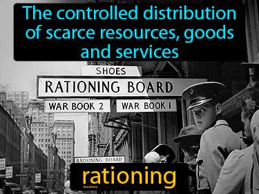 Rationing Meaning