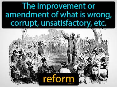 Reform Meaning