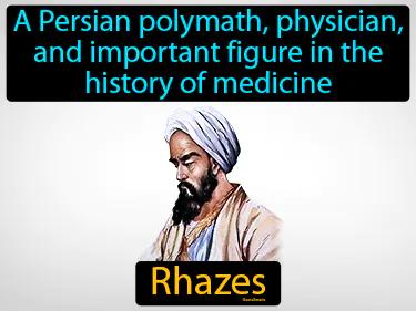 Rhazes Meaning