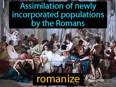 Romanize Meaning