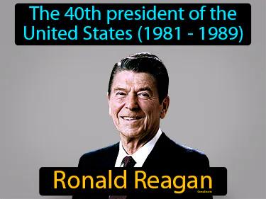 Ronald Reagan Meaning