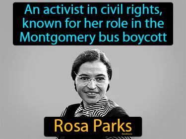 Rosa Parks Meaning