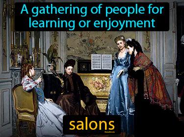 Salons Meaning