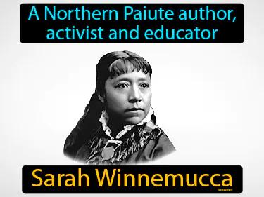 Sarah Winnemucca Meaning