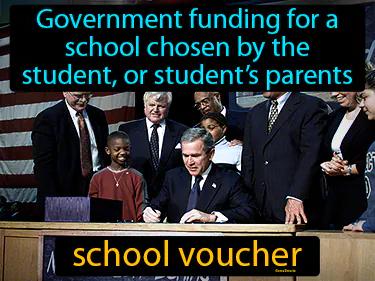 School Voucher Meaning