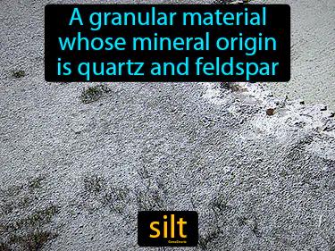 Silt Meaning