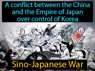 Sino-Japanese War Meaning