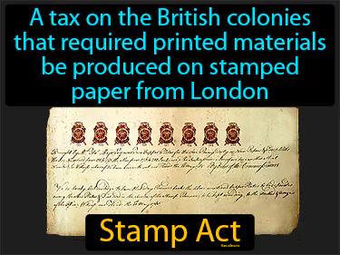 Stamp Act Meaning