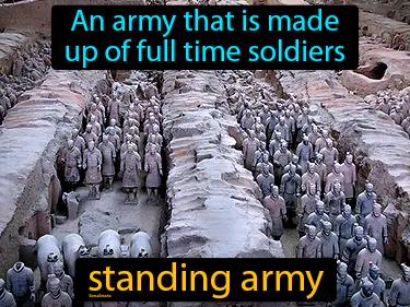 Standing Army Meaning