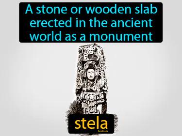 Stela Meaning