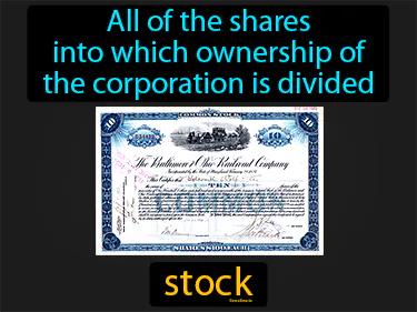 Stock Meaning