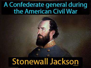 Stonewall Jackson Meaning