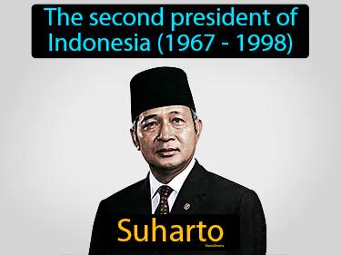 Suharto Meaning
