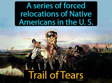 Trail Of Tears Meaning