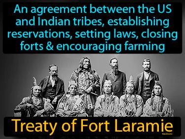 Treaty Of Fort Laramie Meaning